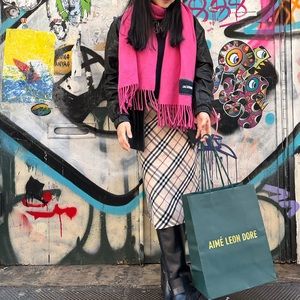 Y2K Vintage Burberry Plaid Skirt